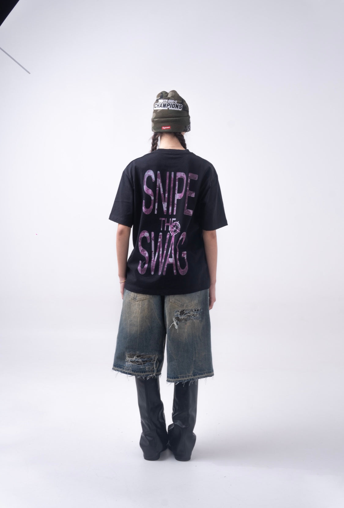 BLACK SNIPE TEE CAMO 1.0