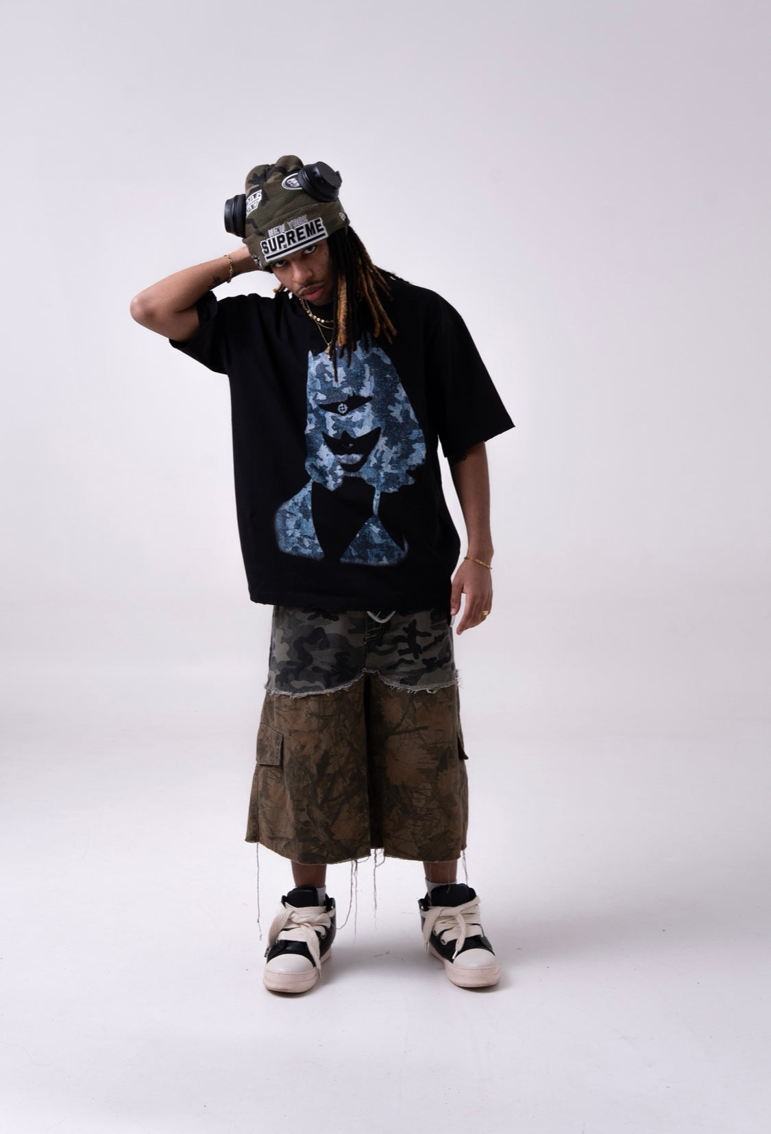 BLACK SNIPE TEE CAMO 2.0