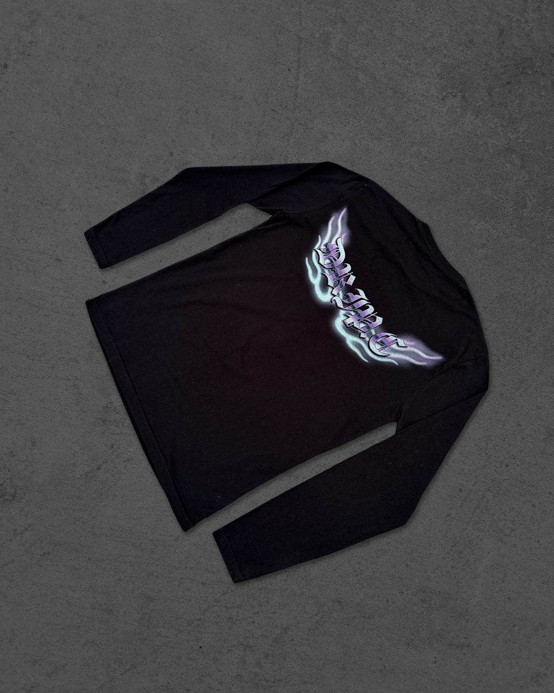 PURPLE/ BLACK DOBERMAAN LONGSLEEVE
