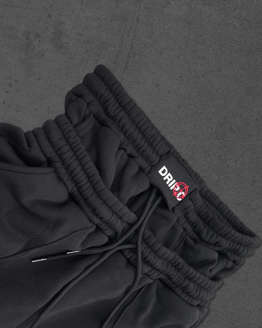 BLACK JOGGERS DOUBLE